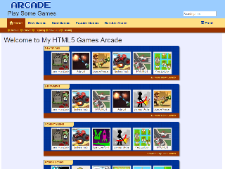HTML5 Games Arcade